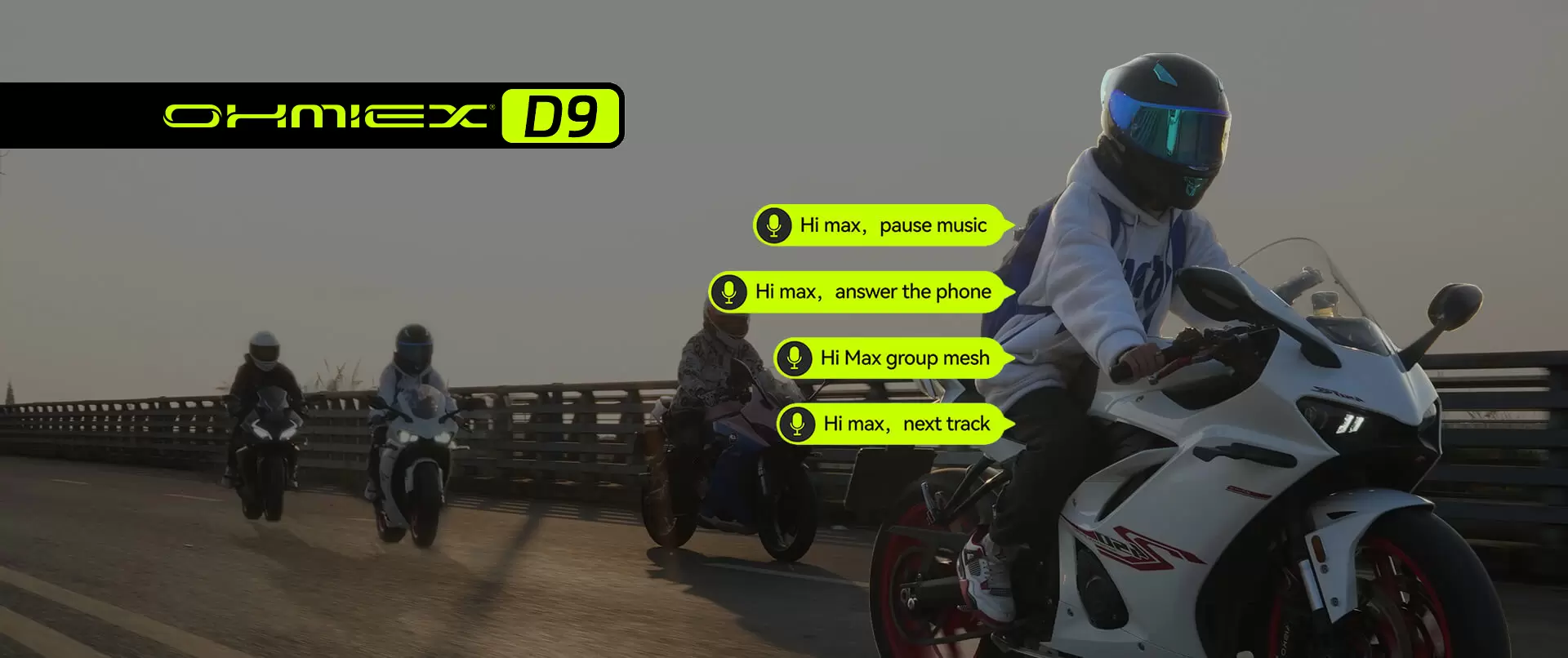 Headset Bluetooth Helm Pintar